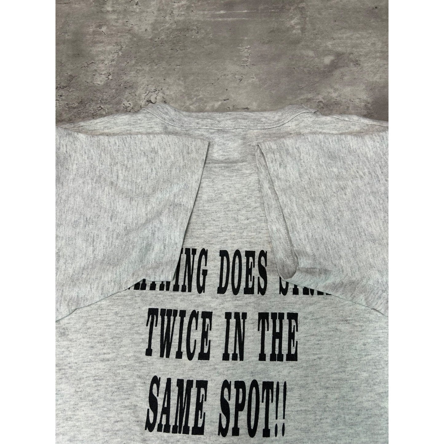 Vintage 1992 Central Michigan NCAA Back To Back Champs Football T-Shirt Size XL