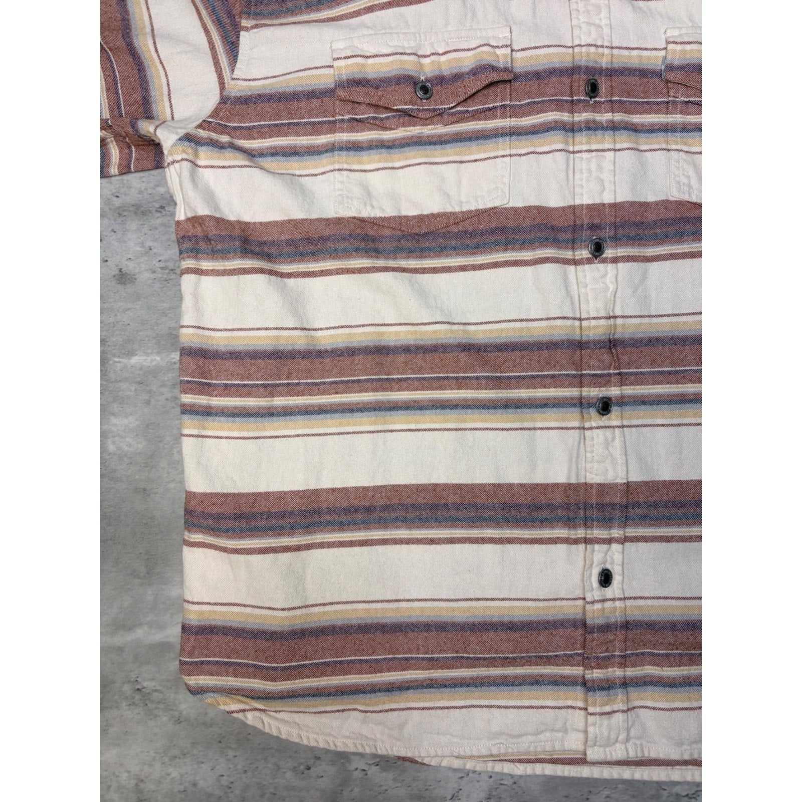 Levis Silvertab Long Sleeve Double Pocket Button Up Shirt Size Large