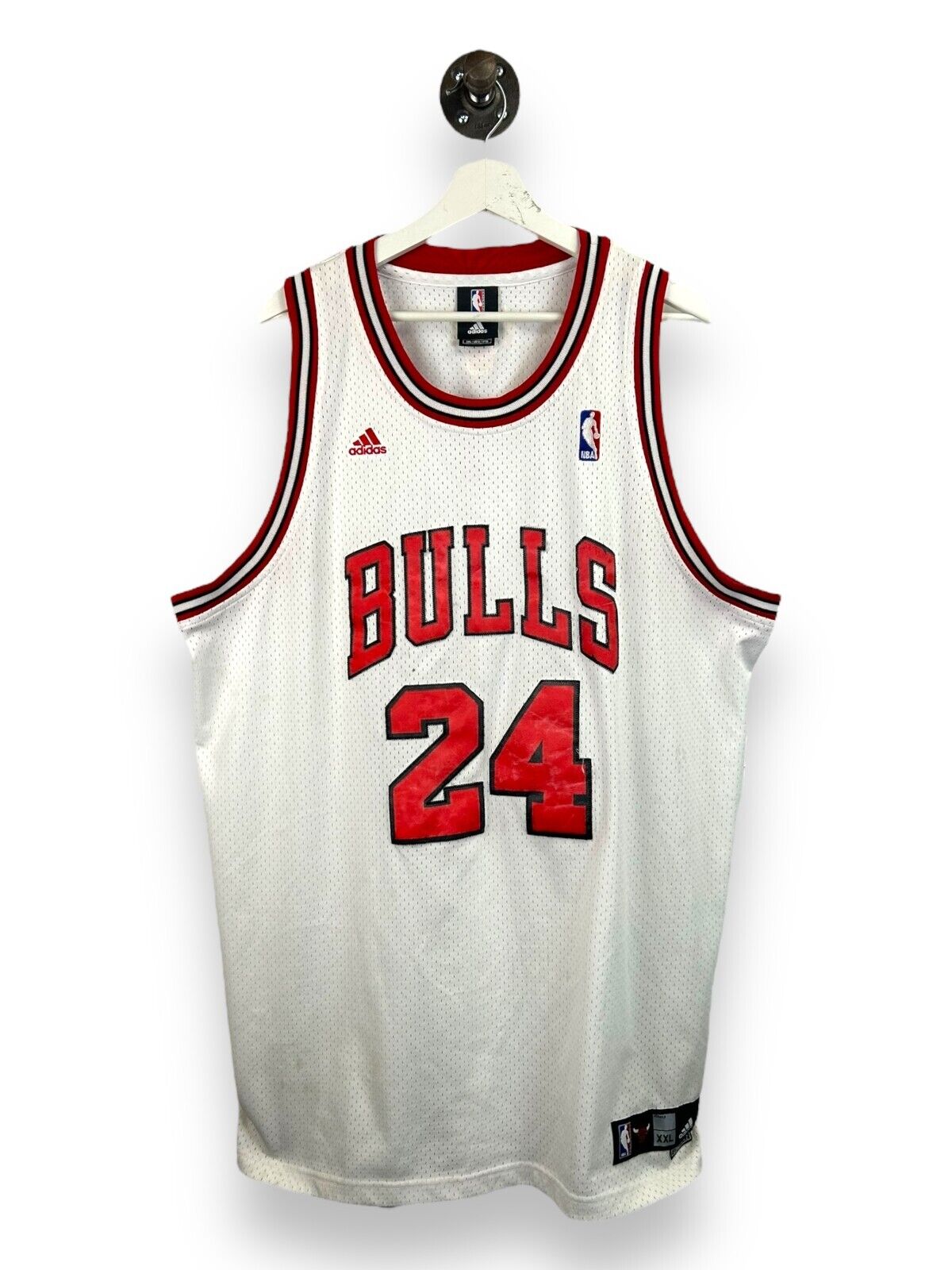 Tyrus Thomas #24 Chicago Bulls NBA Stitched Swingman Adidas Jersey Size 2XL