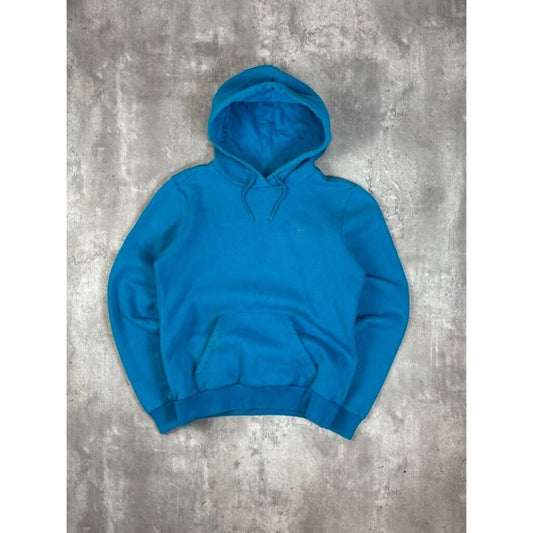 Vintage Womens Nike Tonal Embroidered Swoosh Pullover Hooded Sweatshirt Size Small