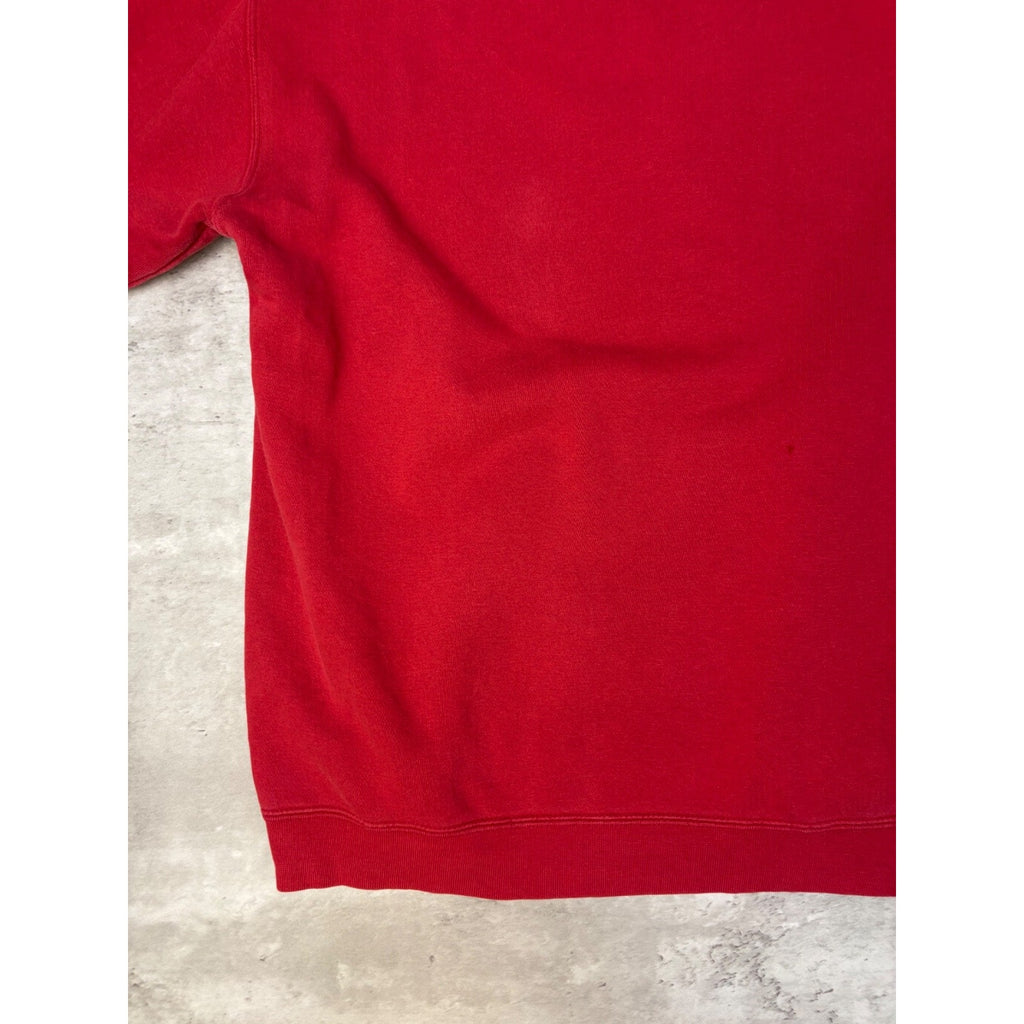 Vintage Y2K Quiksilver Embroidered Logo Spellout Hooded Sweatshirt Size Small