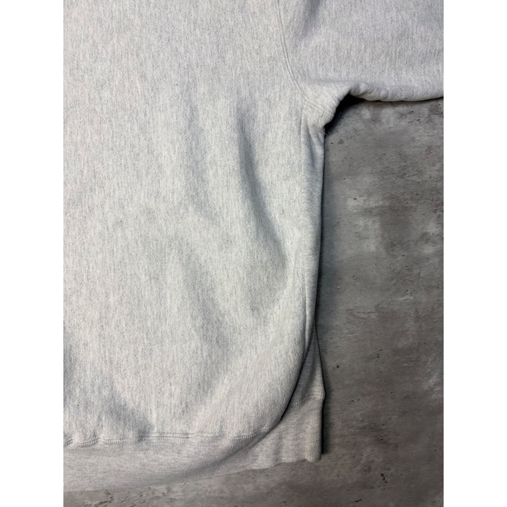 Vintage 80s/90s Carhartt Embroidered Spellout Logo Hooded Sweatshirt Size Medium