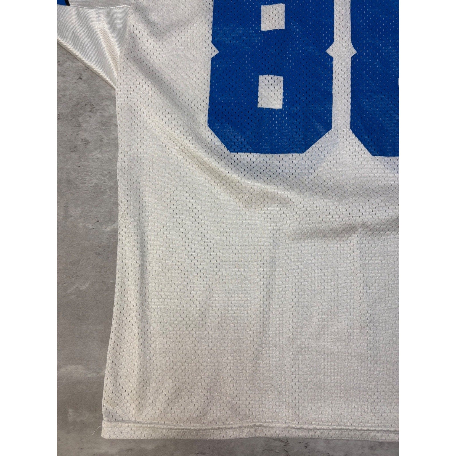 Vintage 90s Michael Irvin #88 Dallas Cowboys NFL Wilson Football Jersey Size XL