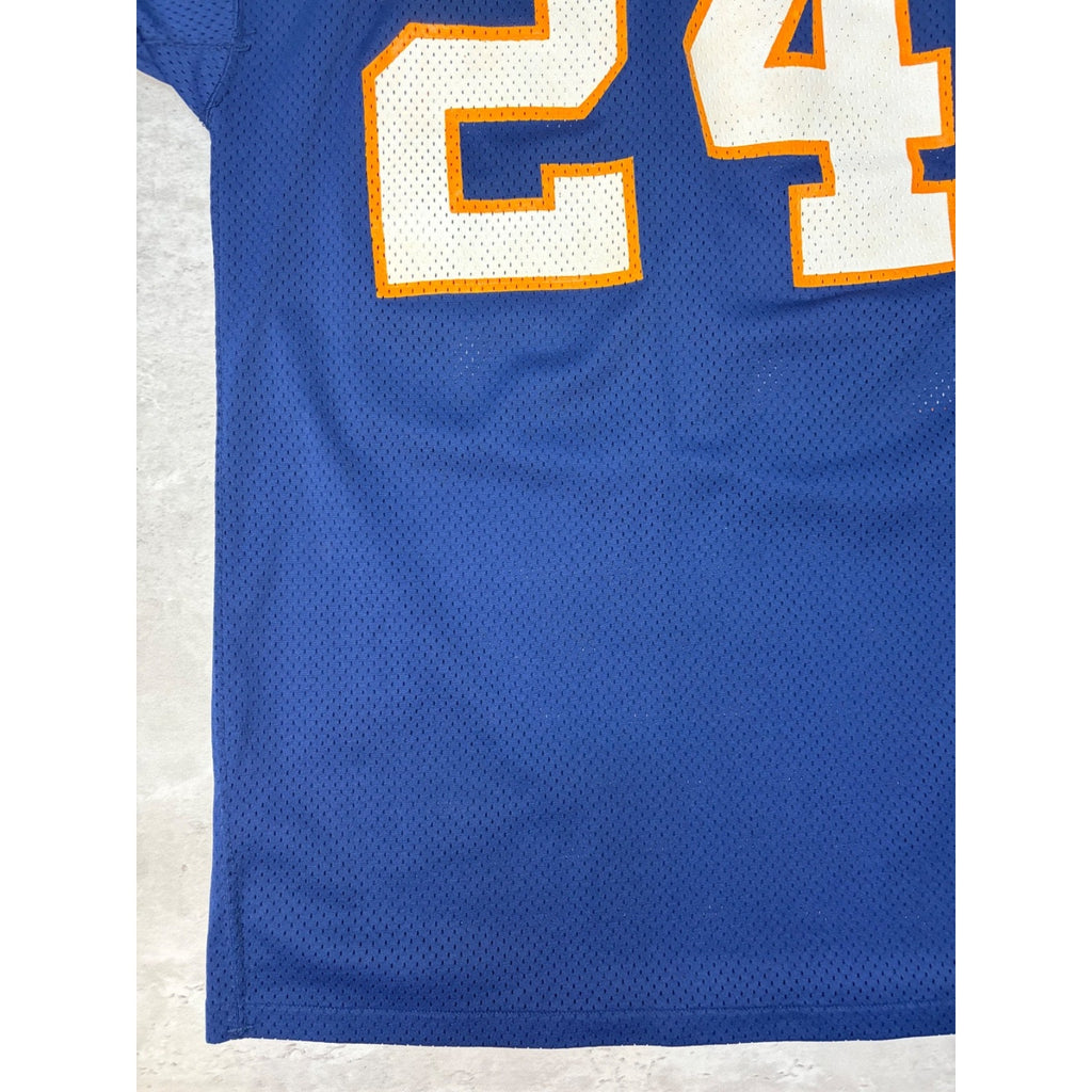 Vintage 1980s Chicago Bears NFL #24 Sand Knit Football Jersey Size Large