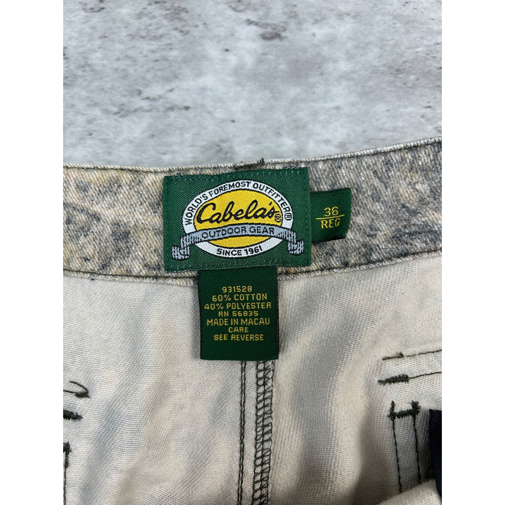 Vintage Mossy Oak Tree Camo Hunting Camo Cargo Pants Size 37