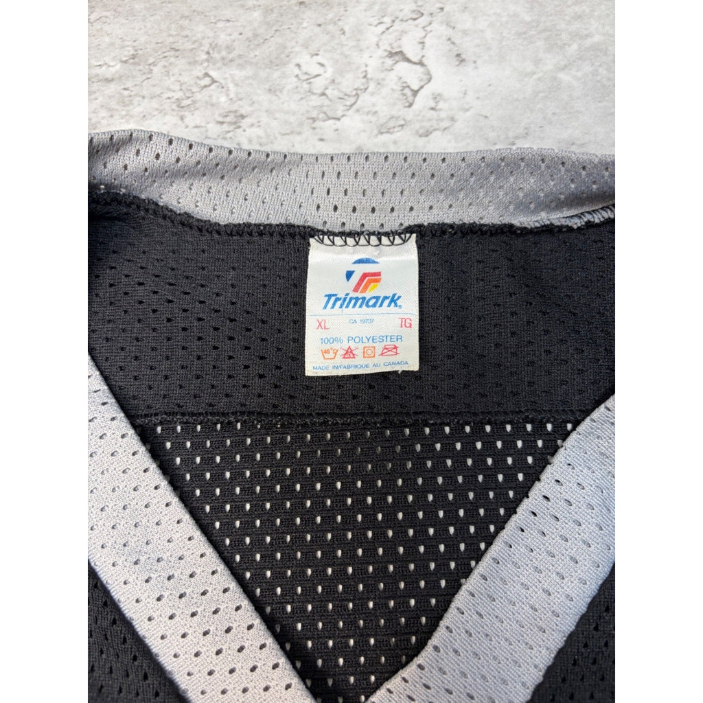 Vintage Environmental Incidents Skull Graphic Hockey Jersey Size XL