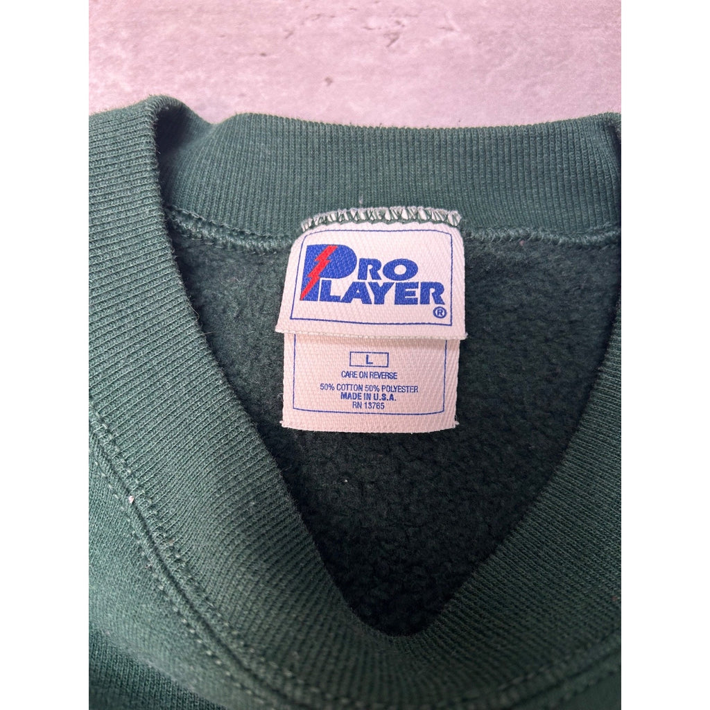 Vintage 90s Aloha Hawaii Embroidered Spellout Destination Sweatshirt Size Large