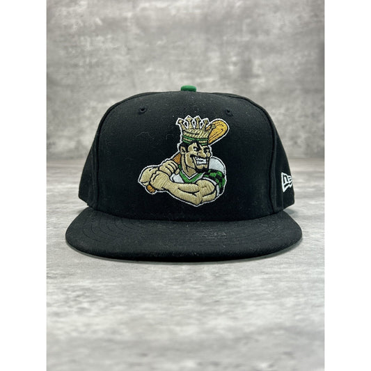 Clinton Lumberkings MiLB Embroidered Logo Baseball FItted Hat 7 1/2