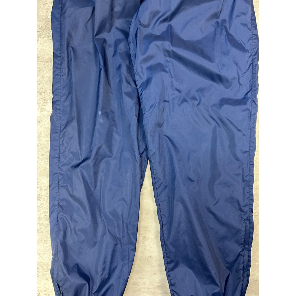 Vintage 90s Nike Embroidered Mini Swoosh Nylon Track Pants Size Medium YOUTH