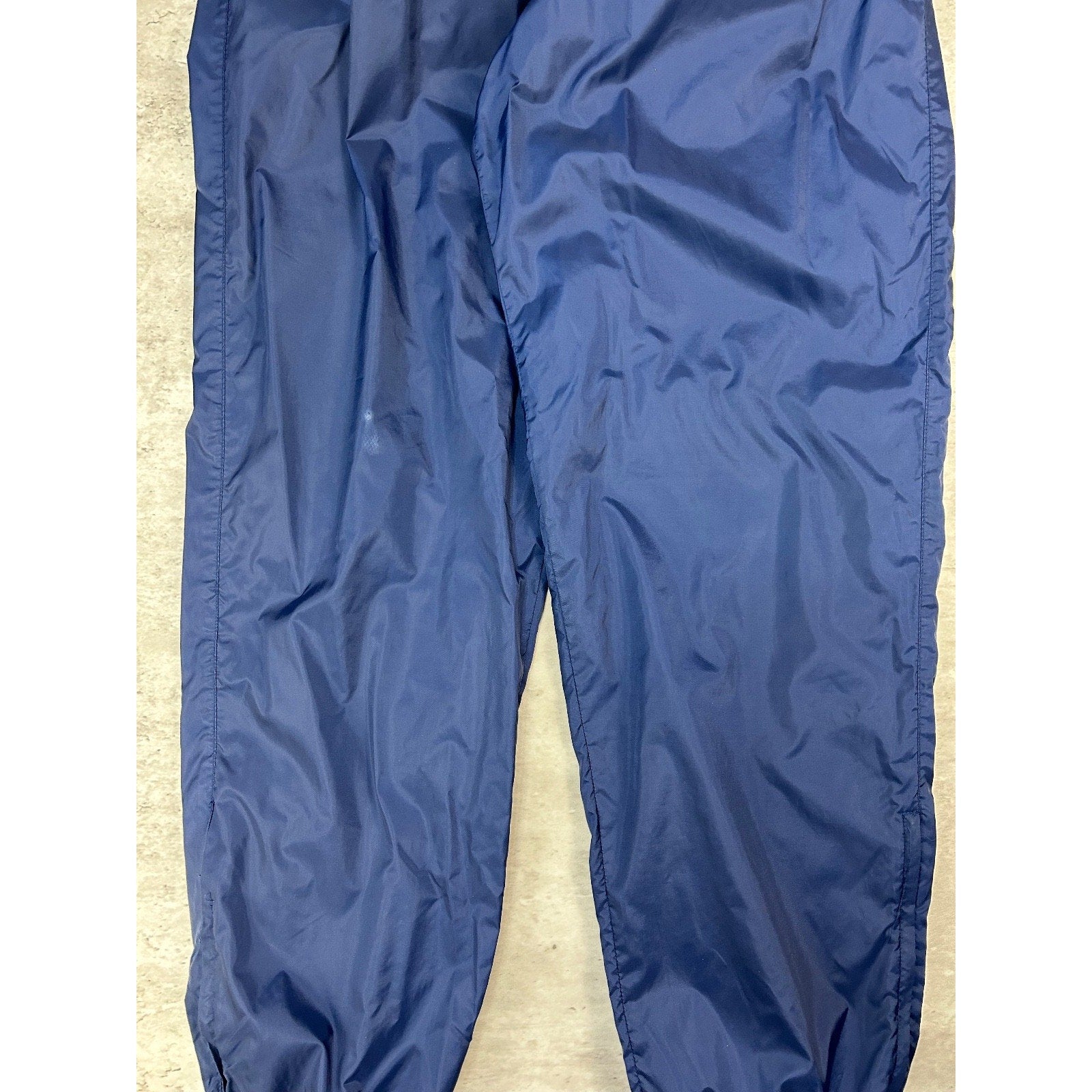 Vintage 90s Nike Embroidered Mini Swoosh Nylon Track Pants Size Medium YOUTH