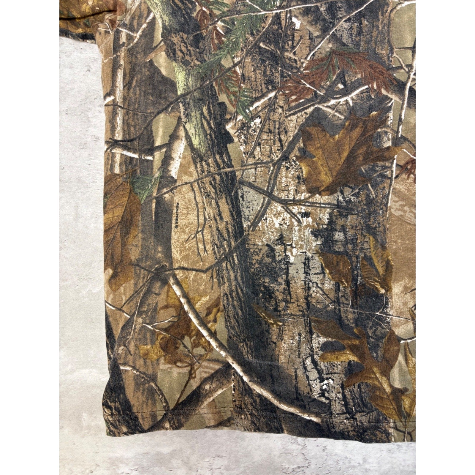 Vintage Liberty Realtree AP Hunting Camo T-Shirt Size Large