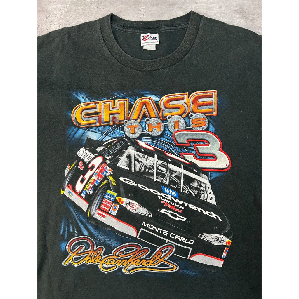 Vintage Dale Earnhardt #3 Nascar Racing Graphic T-Shirt Size 2XL
