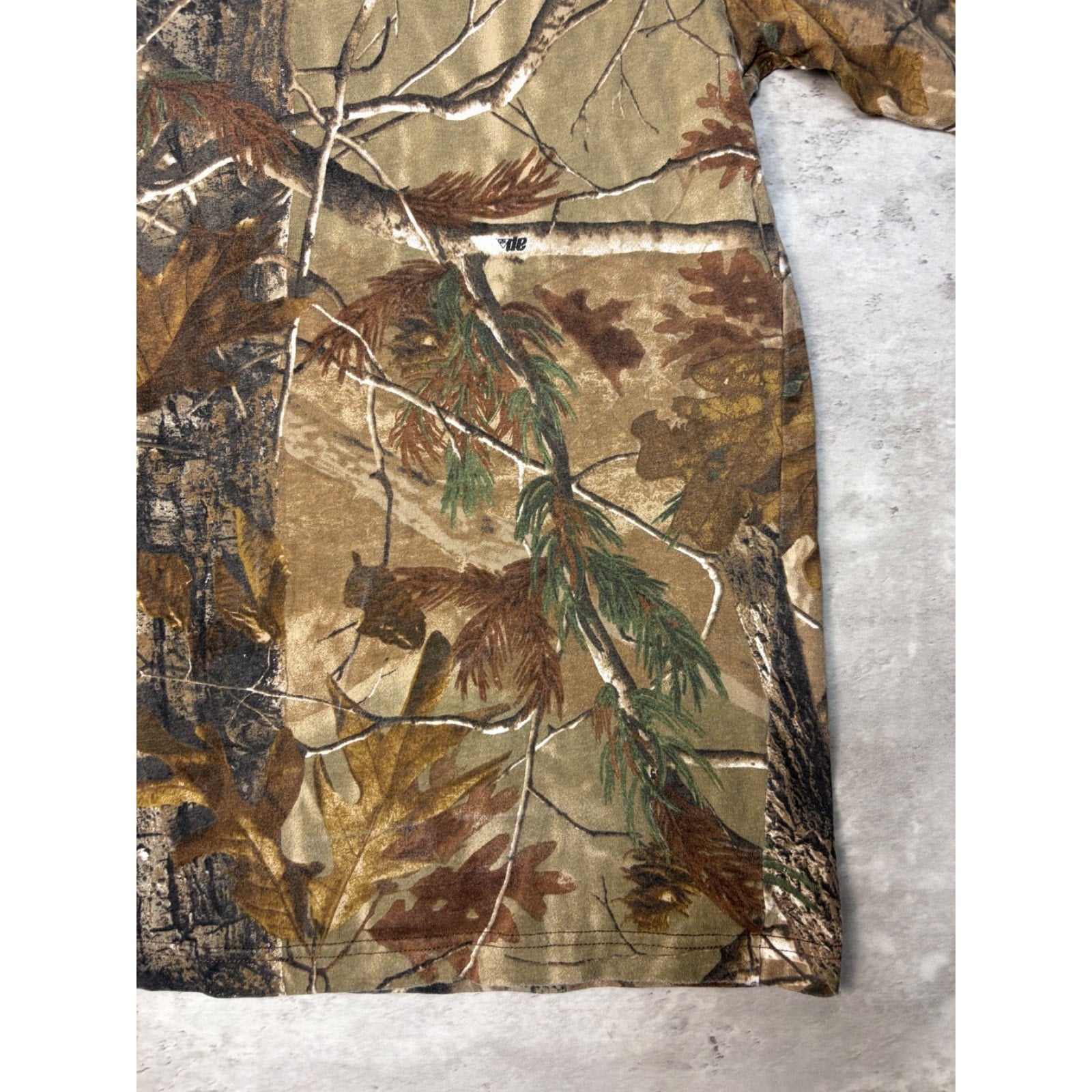 Vintage Liberty Realtree AP Hunting Camo T-Shirt Size Large