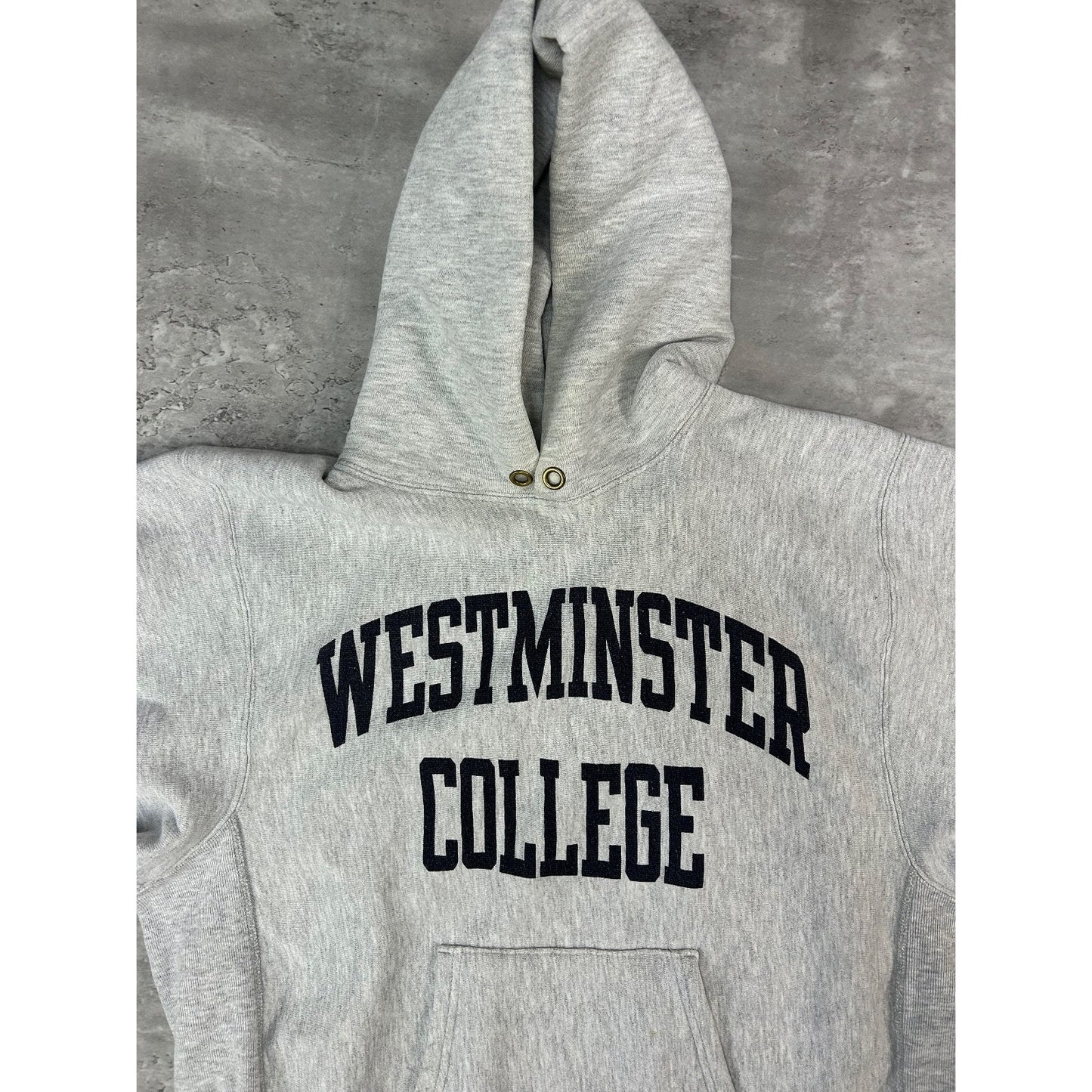 Vintage 80s Westminster College NCAA Champion Reverse Weave Sweatshirt Sz Large