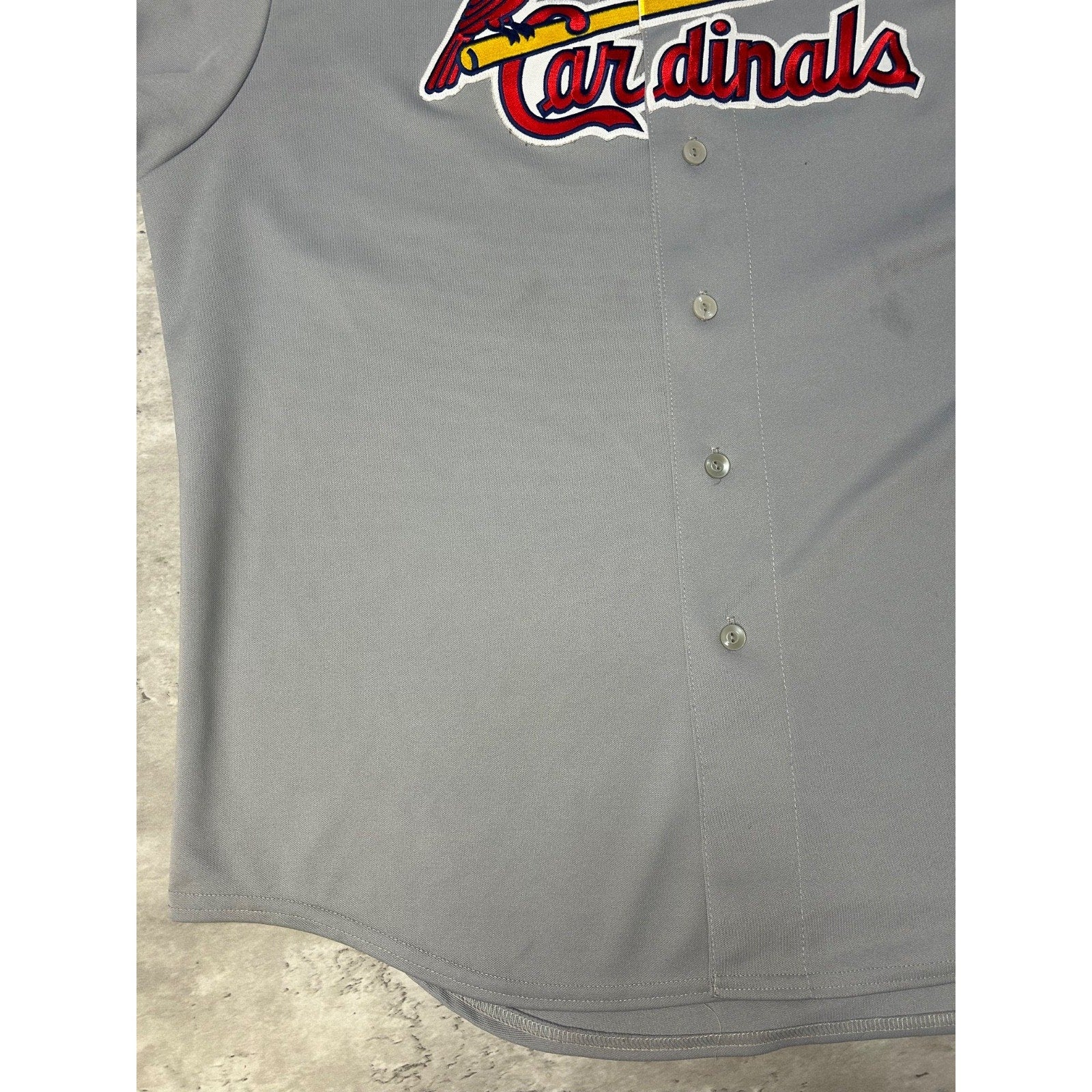Vintage St Louis Cardinals MLB Stitched Majestic Baseball Jersey Size 2XL
