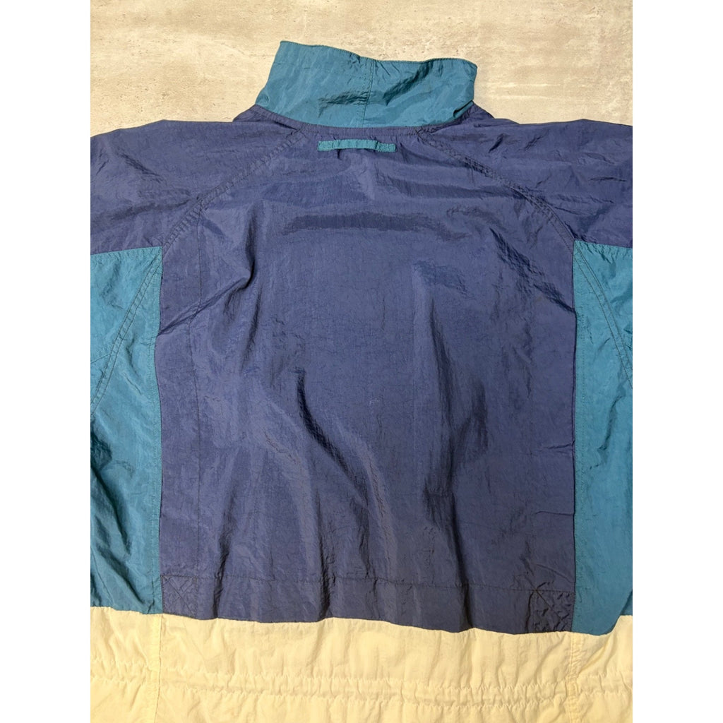 Vintage Nike Nylon Full Zip Windbreaker Jacket Size Medium