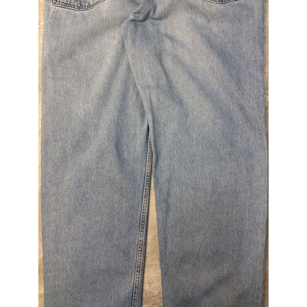 Vintage 90s Levis 550 Red Tab Relaxed Fit Light Wash Denim Pants Size 38