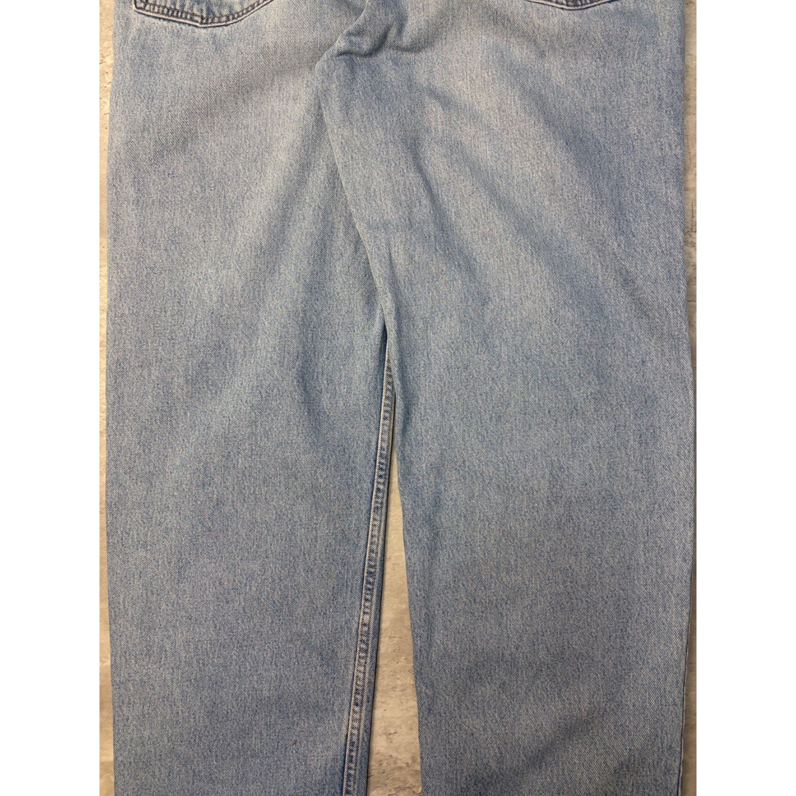 Vintage 90s Levis 550 Red Tab Relaxed Fit Light Wash Denim Pants Size 38