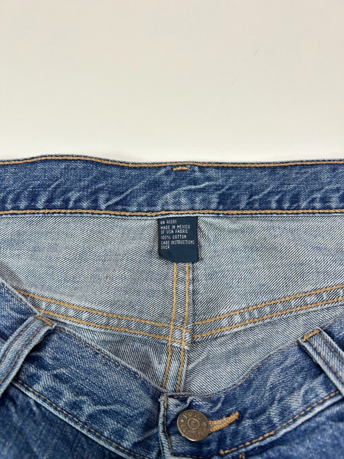 Polo Ralph Lauren Medium Wash Denim Pants Size 39W