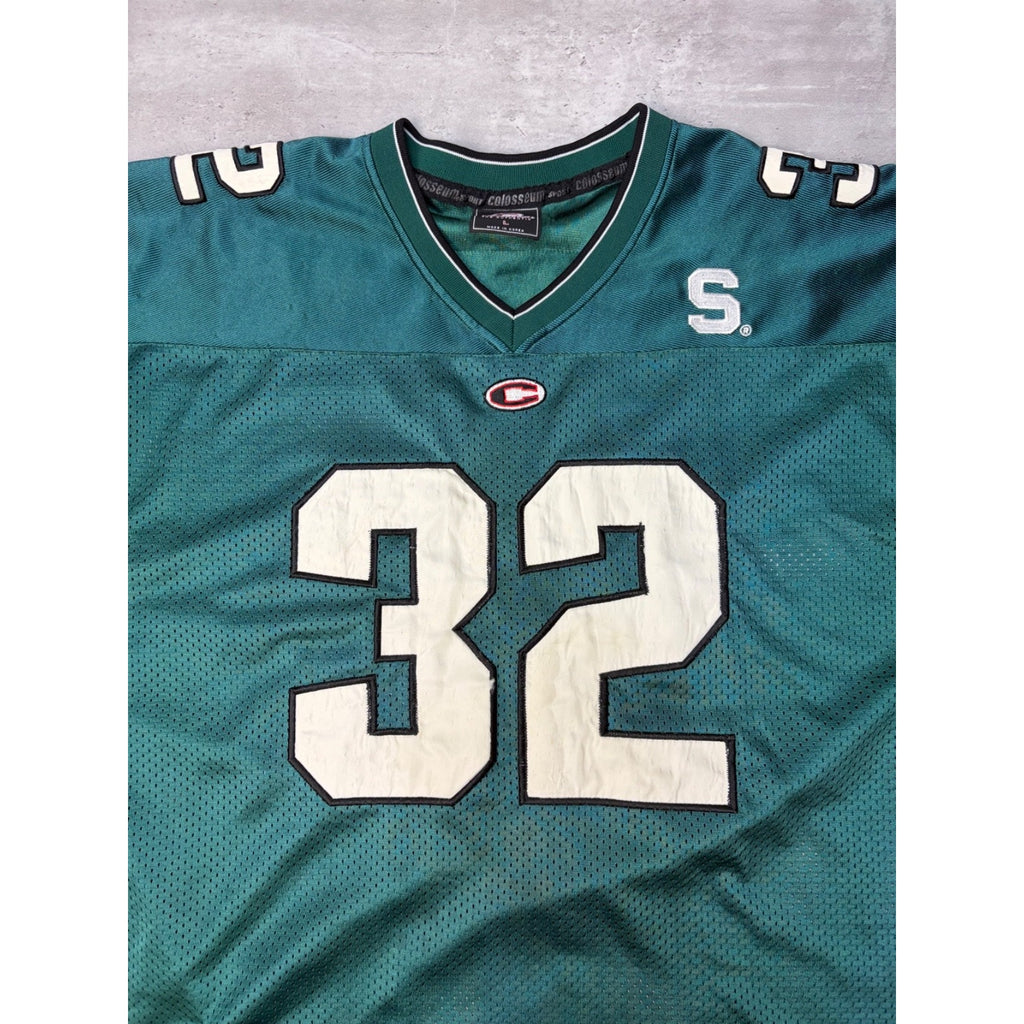 Vintage Michigan State Spartans NCAA #32 Stitched Football Jersey Size XL