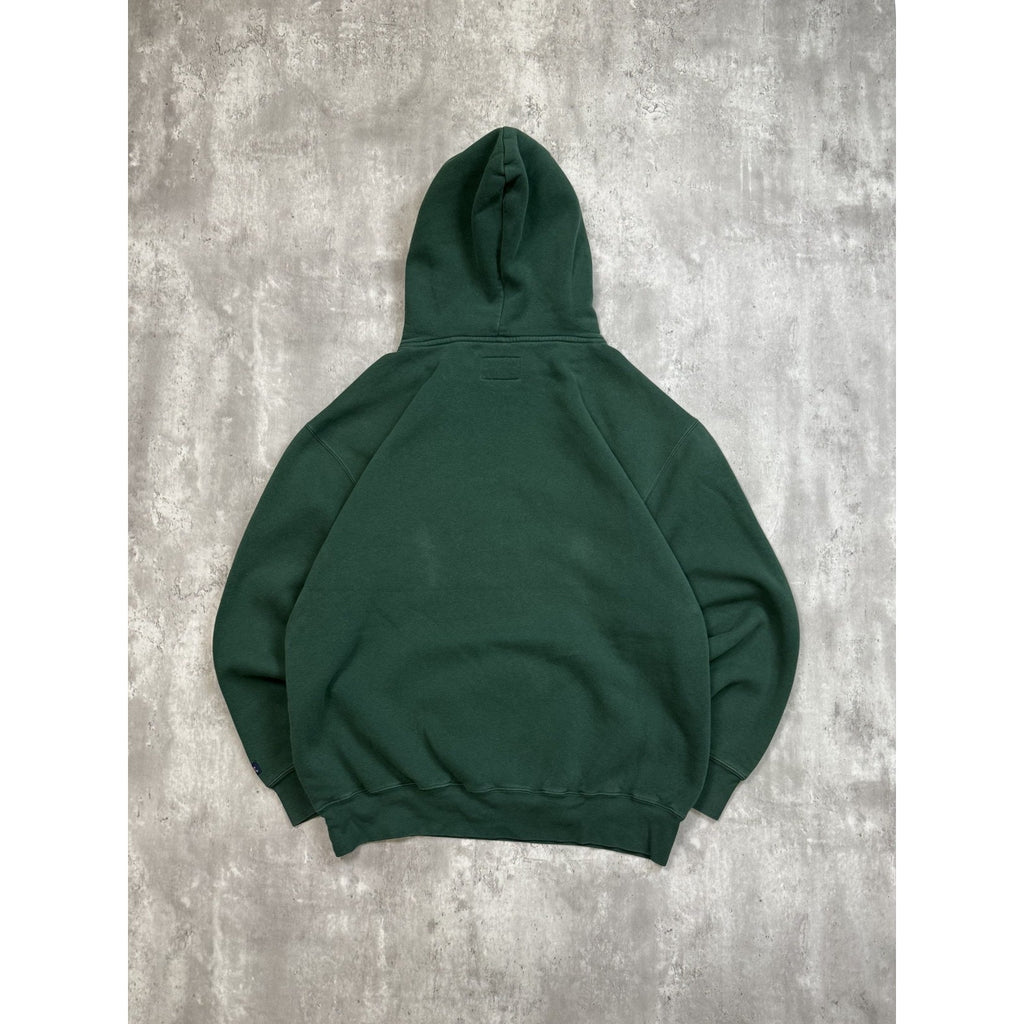 Vintage Slippery Rock University Graphic Spellout Hooded Sweatshirt Size Large