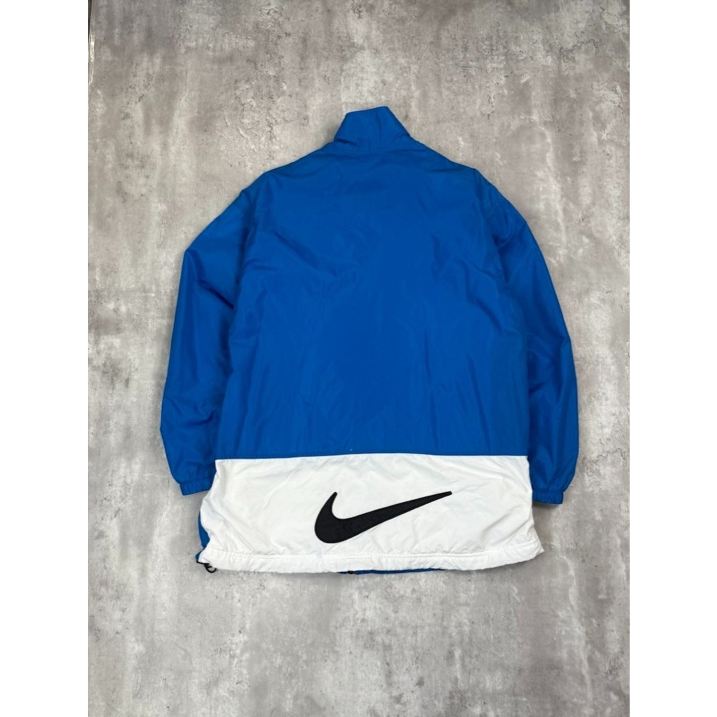 Vintage 2000s Nike Embroidered Swoosh Nylon Full Zip Jacket Size Large