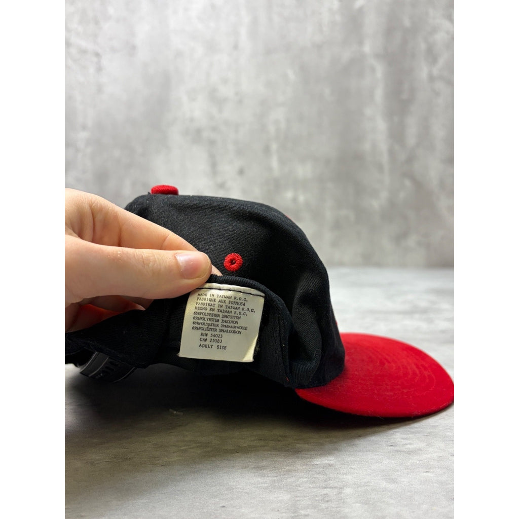 Vintage Disney 101 Dalmations Embroidered Logo Movie Promo Snapback Hat OSFA