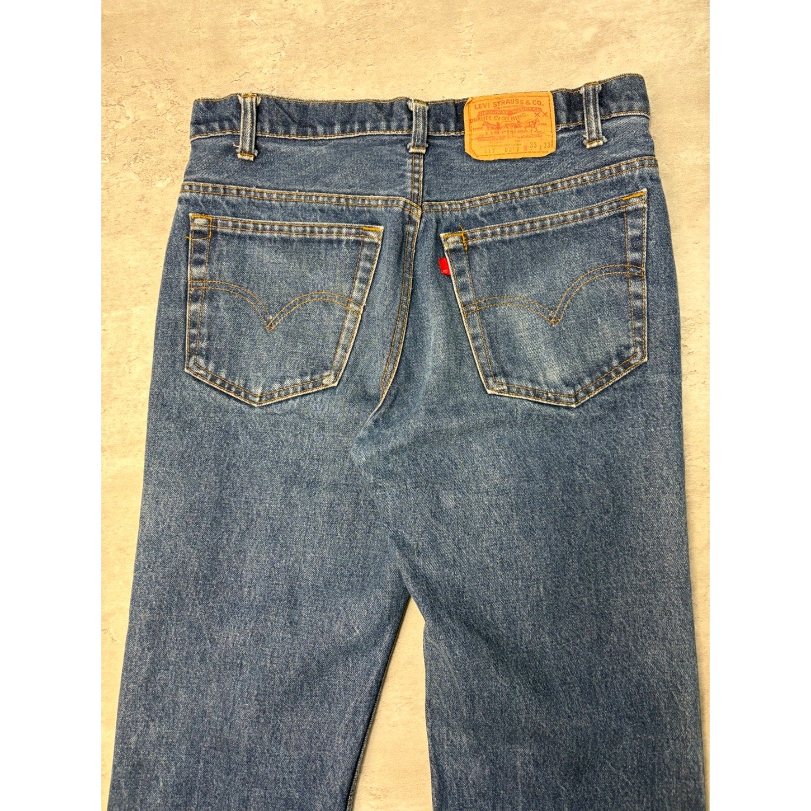 Vintage 90s Levis XX Red Tab Dark Wash Denim Pants Size 32