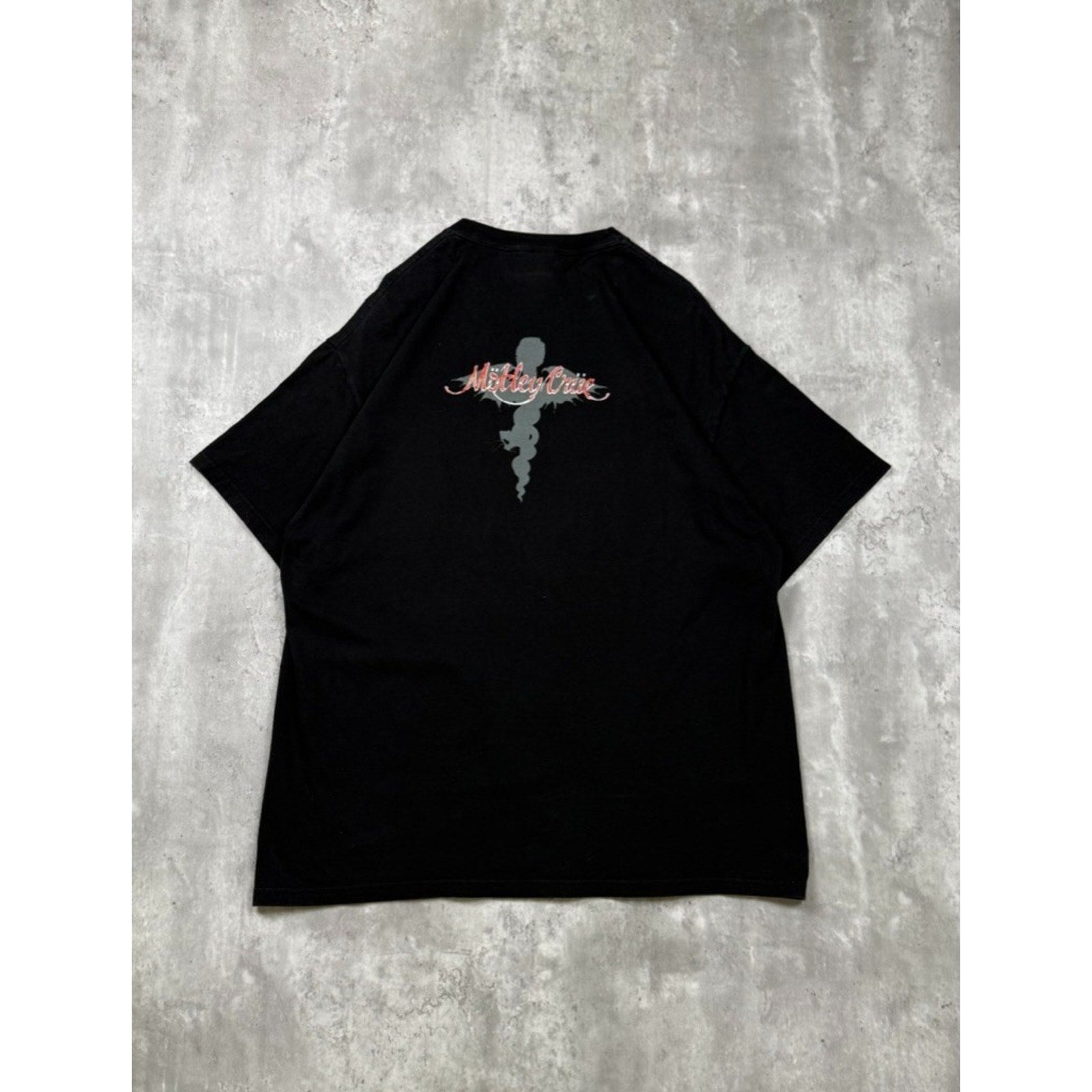 Vintage 2003 Motley Crue Dr. Feelgood Metal Music Graphic T-Shirt Size XL