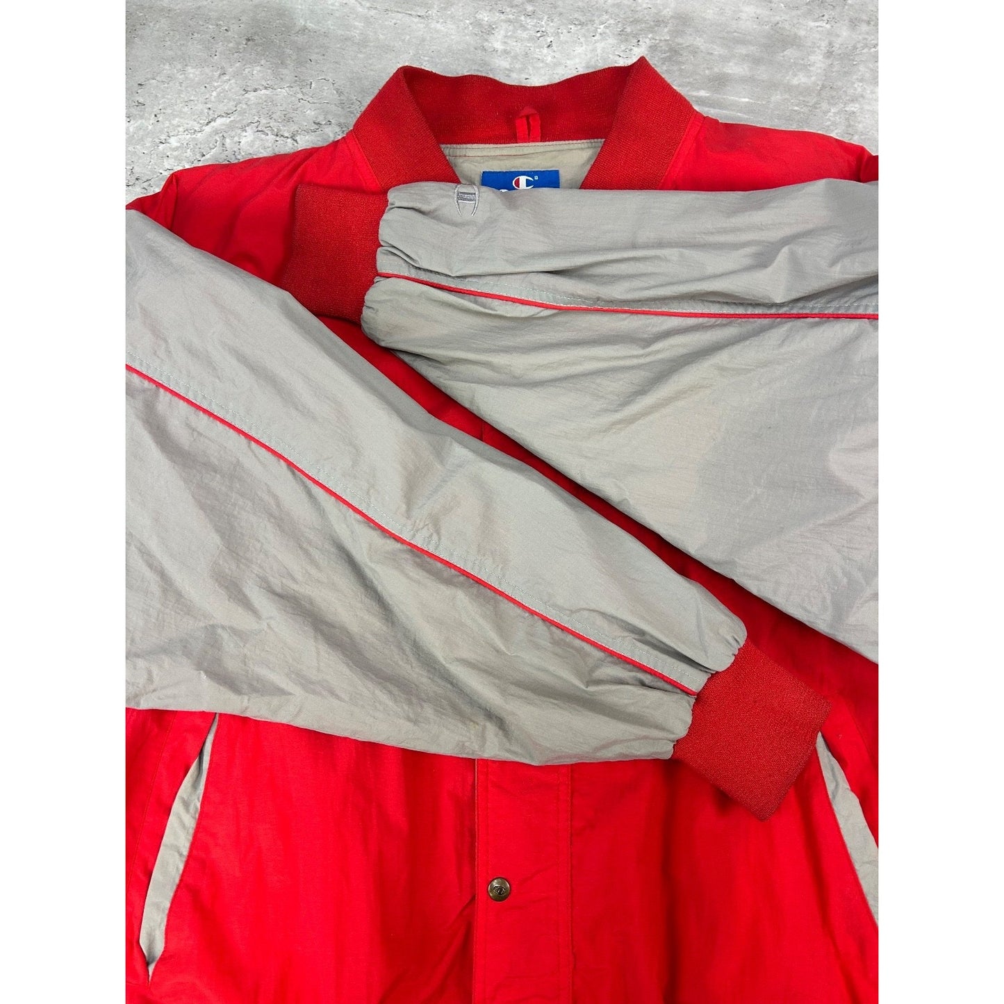 Vintage 90s Ohio State Buckeyes NCAA Embroidered Bomber Jacket Size XL