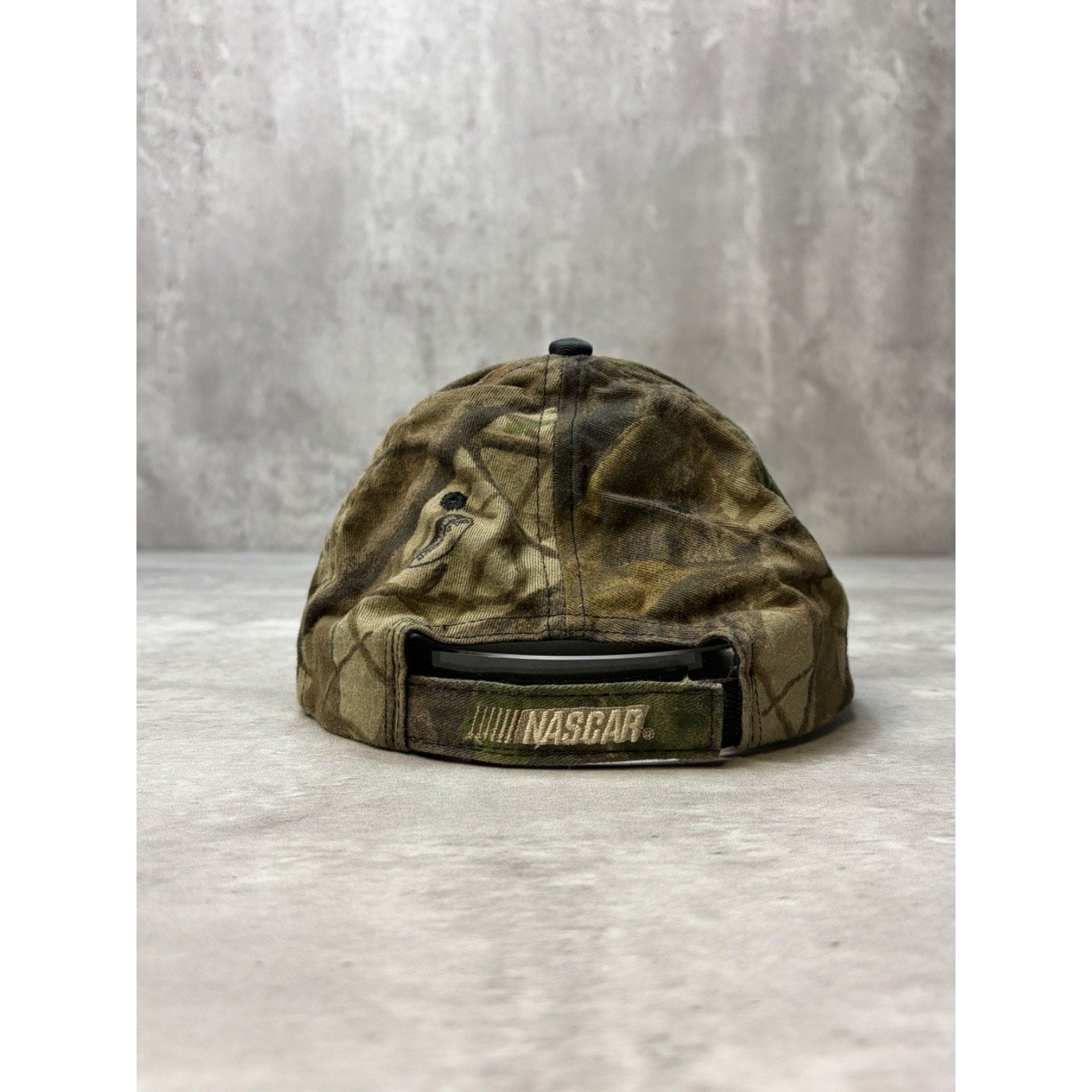 Vintage Jeff Gordon #24 Dupont Nascar Racing Tree Camo Strapback Hat OSFA