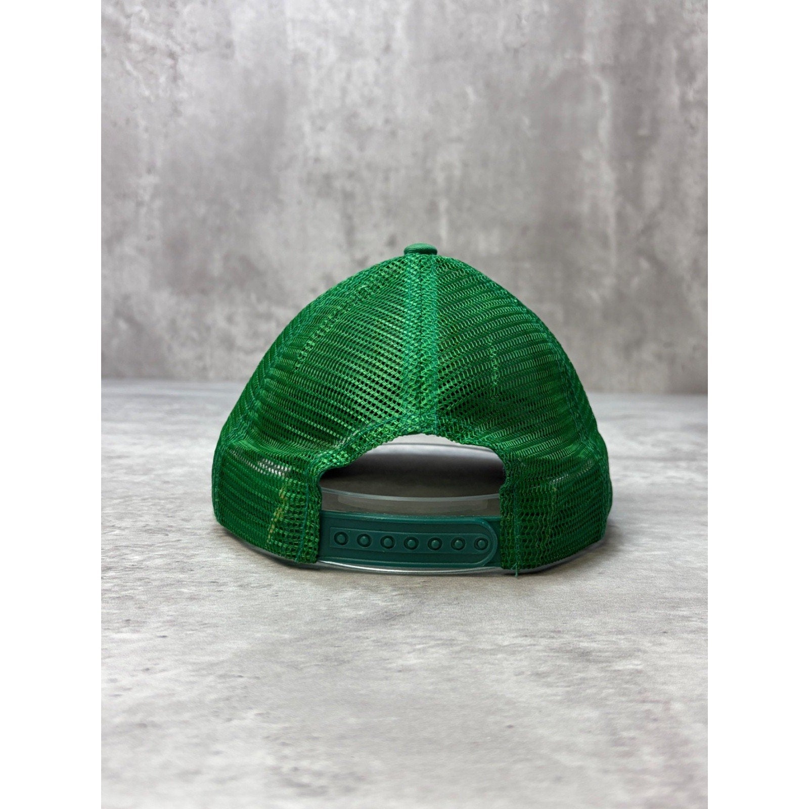 Vintage John Deere Embroidered Spellout Logo Snapback Hat OSFA
