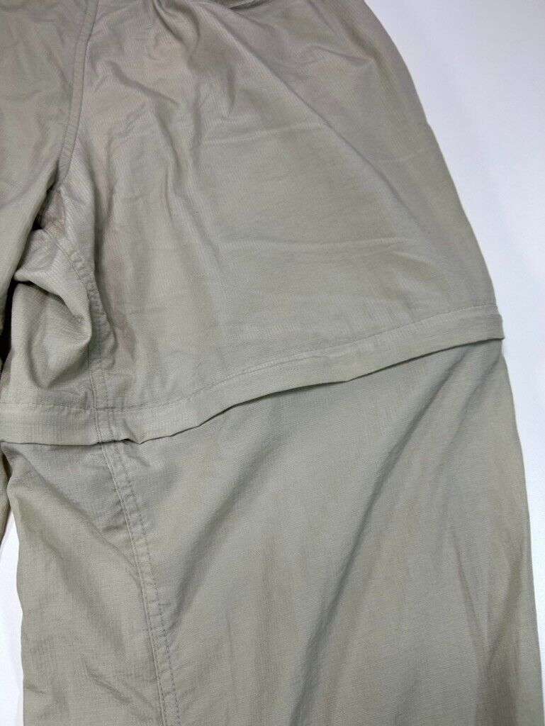 Vintage Columbia PFG Lightweight Nylon Multi Pocket Convertible Pants Size 33