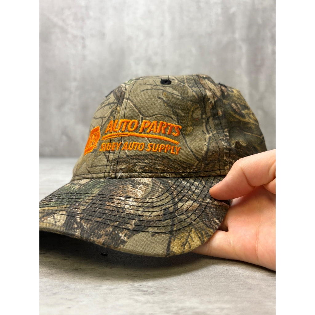 Vintage Napa Auto Parts Realtree Xtra Camo Strapback Hat OSFA