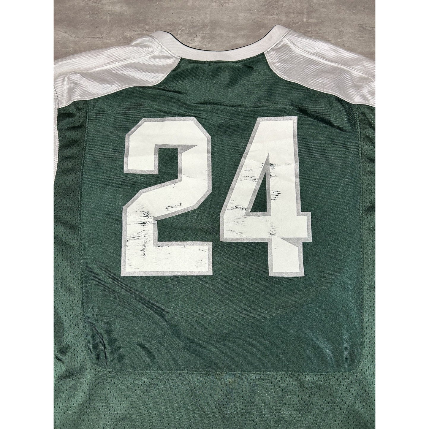 Vintage Michigan State Spartans #24 NCAA Two Tone Nike Football Jersey Size 2XL