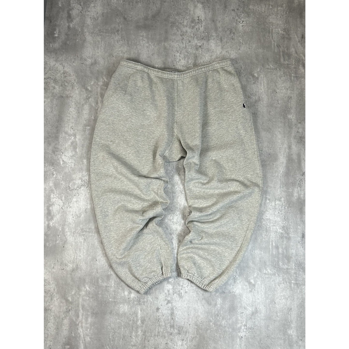 Vintage Polo Ralph Lauren Embroidered Pony Sweatpants Size XL Gray