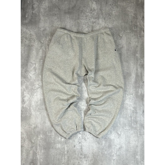 Vintage Polo Ralph Lauren Embroidered Pony Sweatpants Size XL Gray
