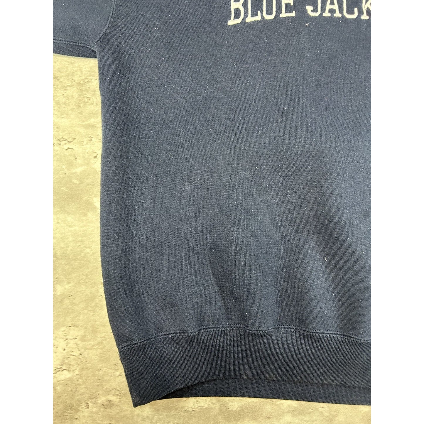 Vintage 90s Columbus Blue Jackets NHL Embroidered Logo Sweatshirt Size Medium
