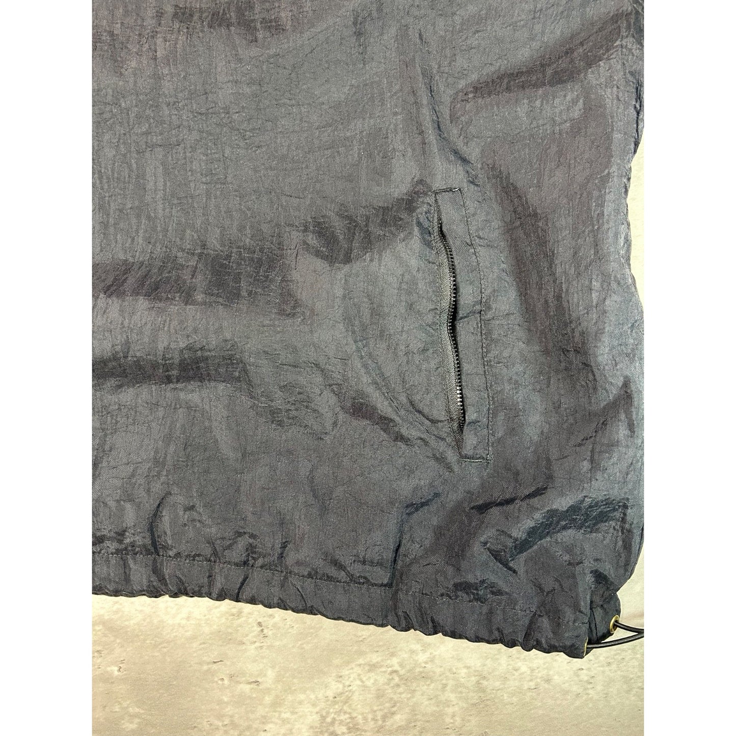 Vintage 90s New Haven Bulldogs Collegiate Embroidered Windbreaker Jacket Sz 2XL