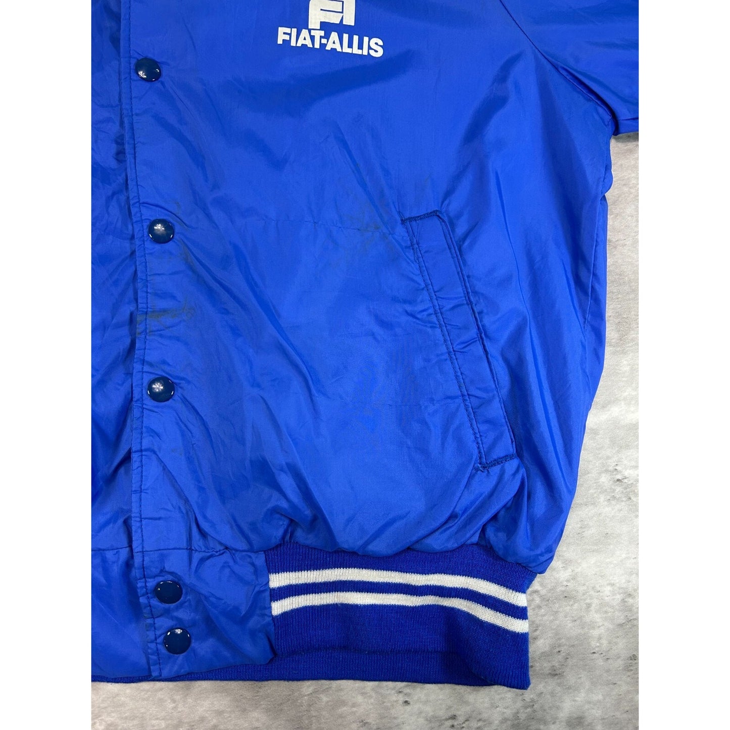 Vintage 1960s/1970s Champion Running Man Nylon Coaches Jacket Size Large