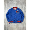 Vintage 80s Montreal Expos MLB Embroidered Nylon Bomber Jacket Size Small