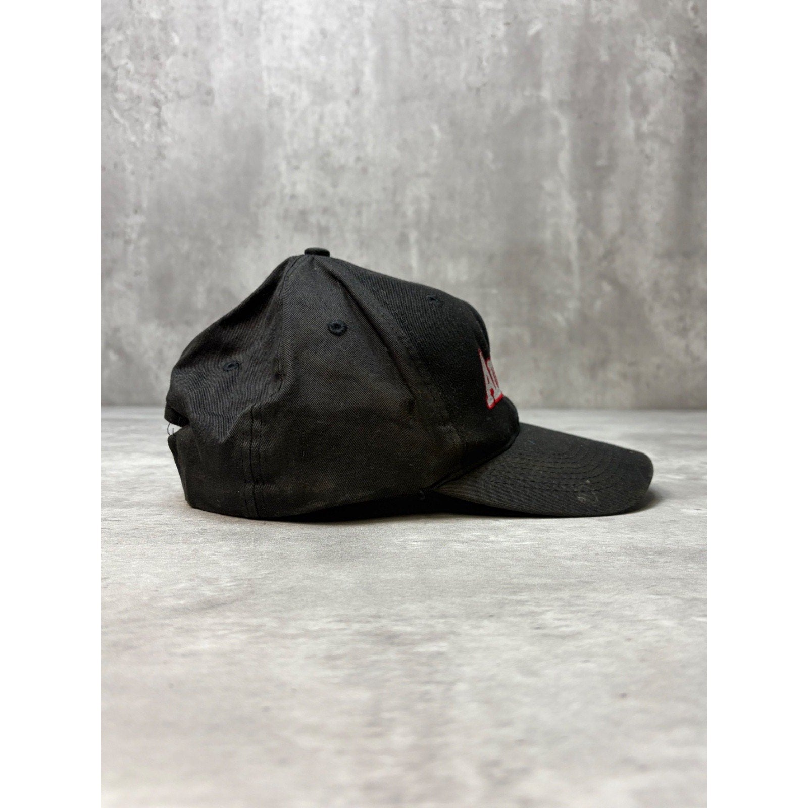 Vintage 90s Annie Comic Strip Embroidered Spellout Graphic Snapback Hat OSFA