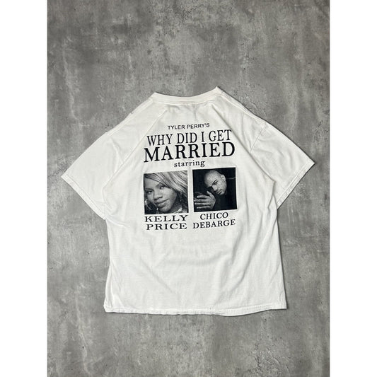 Vintage Tyler Perrys Why Did I Get Married Kelly Price Movie T-Shirt Size XL