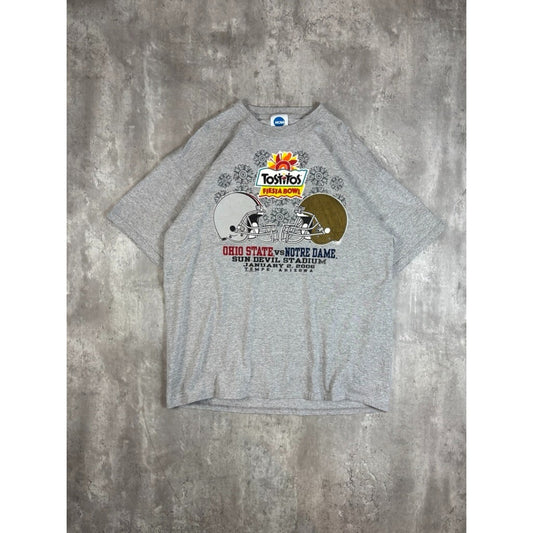 Vintage 2006 Buckeyes vs. Fighting Irish NCAA Football Graphic T-Shirt Size XL