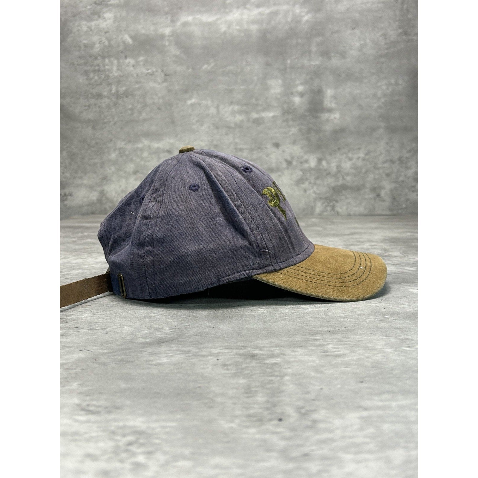 Vintage 90s Pinehurst No. 8 Embroidered Spellout Golf Strapback Hat OSFA
