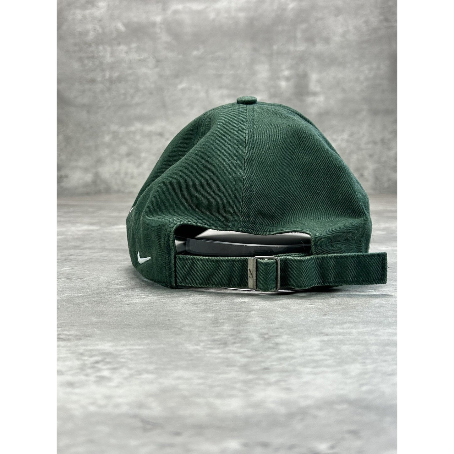 Vintage Michigan State Spartans NCAA Embroidered Logo Strapback Hat OSFA Green