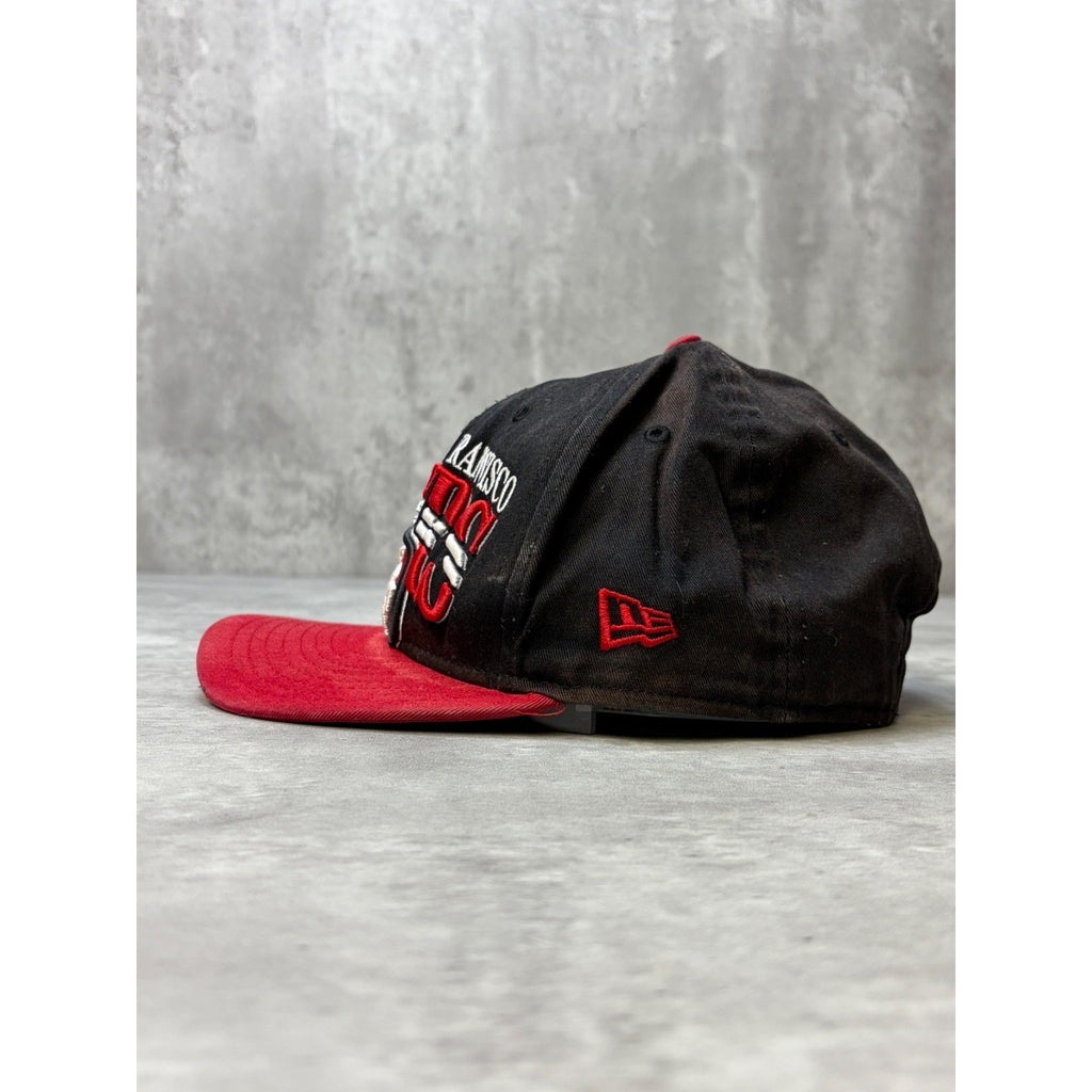 Vintage San Francisco 49ers NFL Embroidered Logo Spellout Snapback Hat OSFA