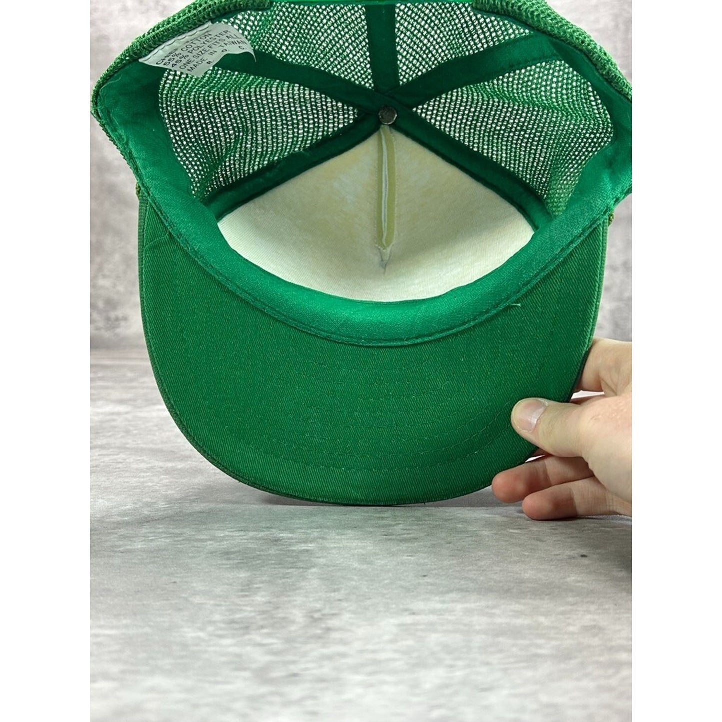 Vintage 1980s Watershed Toadstool Graphic Trucker Snapback Hat OSFA