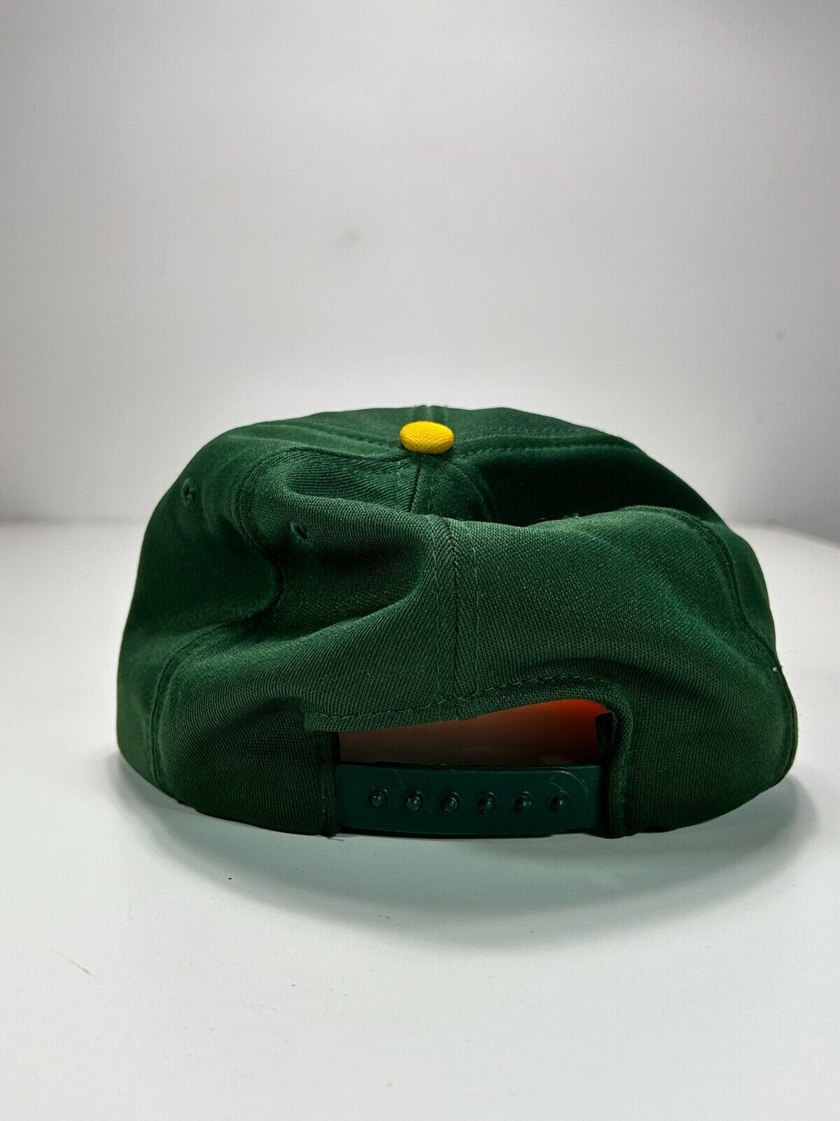 Vintage 80s Oakland Athletic MLB Embroidered Logo Snapback Hat OSFA Green