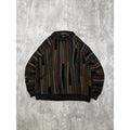 Vintage Protege Geometric Pattern Knit Sweater Size XL